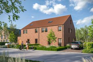 In een rustige straat in het landelijke <strong>Bierbeek</strong> wordt binnenkort deze <strong>stijlvolle halfopen nieuwbouwwoning</strong> gerealiseerd op een royaal perceel van ca. <strong>8,5 are</strong>. De woning combineert <strong>moderne architectuur</strong> met een <strong>warme landelijke uitstraling</strong>, waardoor ze perfect past in het groene karakter van de omgeving.<br /><br />Binnenin valt de woning op door haar <strong>heldere ruimtes en slimme indeling</strong>. Op het gelijkvloers geniet je van een <strong>ruime leefkeuken en woonkamer met veel lichtinval</strong> en een mooi zicht op de tuin. Op de verdieping zijn standaard <strong>3 comfortabele slaapkamers</strong> voorzien, maar er is ruimte om dit uit te breiden tot <strong>5 kamers</strong> – ideaal voor wie extra slaapruimte, een bureau of hobbykamer nodig heeft. Daarnaast zijn er <strong>twee volwaardige badkamers</strong>, wat de woning bijzonder geschikt maakt voor gezinnen.<br /><br />De <strong>afwerking van keuken, badkamers en vloeren</strong> kies je zelf, zodat je het interieur volledig kan laten aansluiten bij jouw smaak en woonstijl.<br /><br />Ook op het vlak van energie en comfort zit je hier goed: de woning wordt uitgerust met een <strong>warmtepomp, zonnepanelen, ventilatiesysteem D</strong> en <strong>regenwaterrecuperatie</strong>. Zo combineer je <strong>moderne luxe</strong> met <strong>lage energiekosten</strong> en een kleinere ecologische voetafdruk.<br /><br />Met haar <strong>uitstekende ligging, duurzame technieken en royale ruimtes</strong> is dit een ideale plek om een <strong>kwalitatief en toekomstgericht thuis</strong> te creëren.<br /><br />Deze woning presteert <strong>beter dan energie-neutraal</strong>: we leveren standaard op met een <strong>E-peil lager dan 0</strong>. Dat betekent meer comfort, lagere energiekosten en een woning die klaar is voor de toekomst. Je geniet niet alleen van een toekomstgerichte, energiezuinige woning, maar ook van een <strong>fiscaal voordeel</strong>: slechts <strong>6% BTW</strong> op de constructie in plaats van 21%!<br /><br />👉 <strong>Interesse?</strong><br />Neem vandaag nog contact op voor meer informatie. Deze woning in Bierbeek biedt een <strong>unieke kans voor wie ruimte, comfort en een groene omgeving</strong><strong> zoekt.</strong>