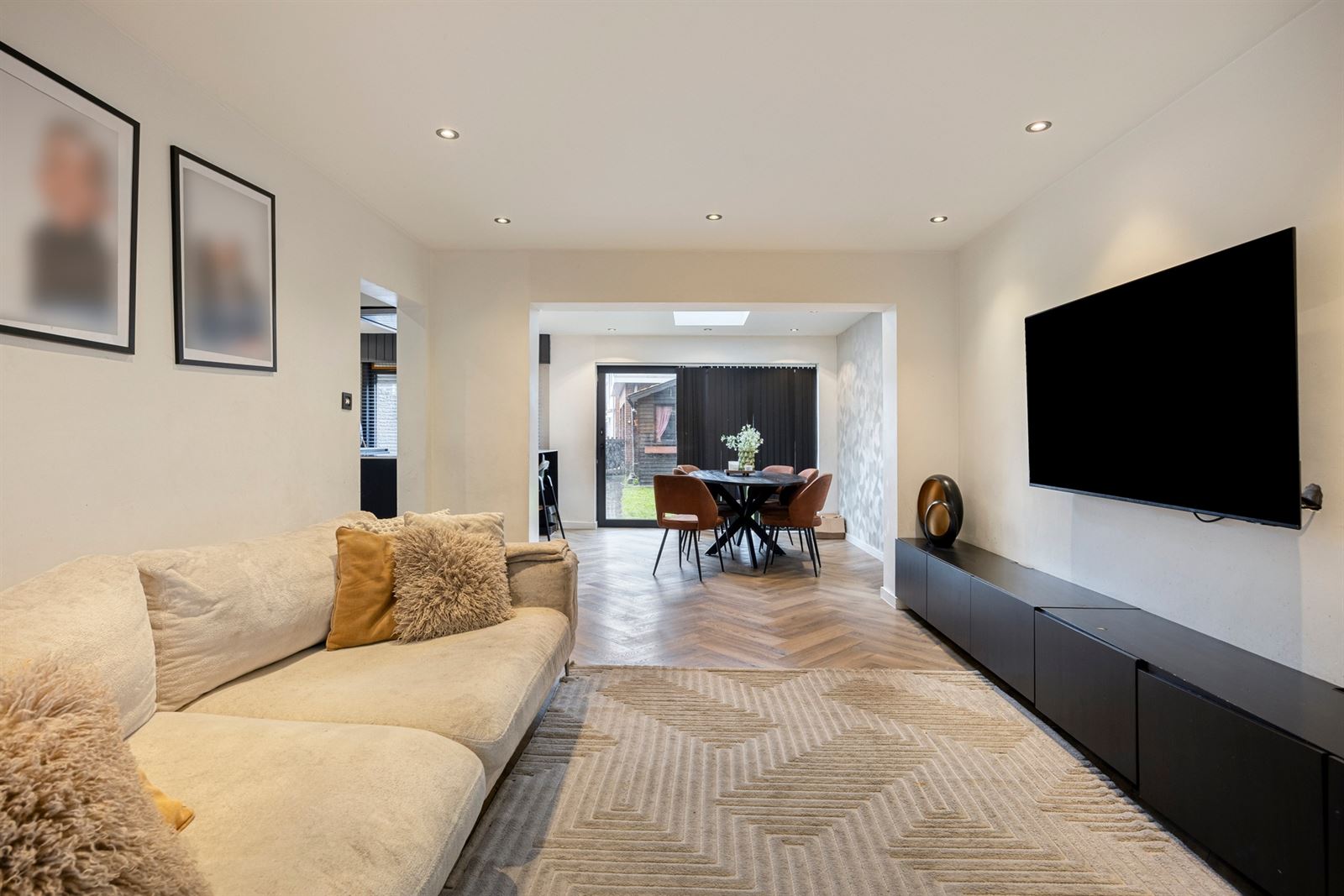 HOB met 3 slpk, garage en tuin - foto 2