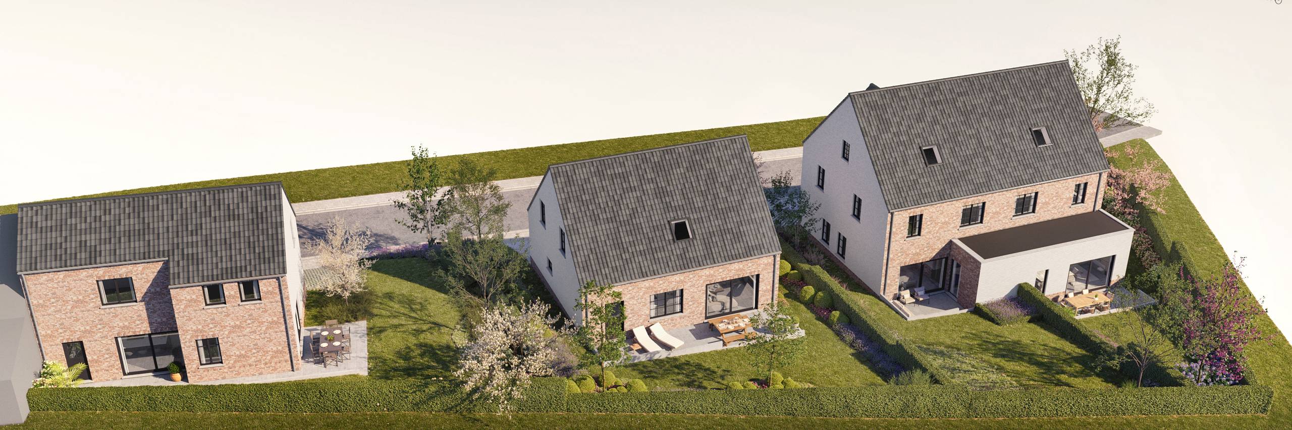Halfopen nieuwbouwwoning in Geraardsbergen - foto 2
