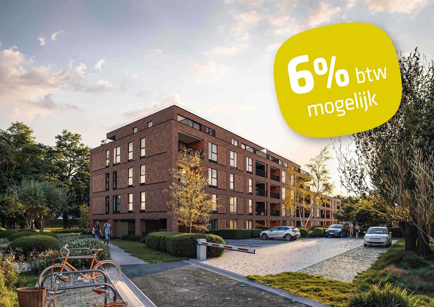 Lichtrijk hoekappartement met 2 slpks (6% BTW mogelijk!) - foto 1