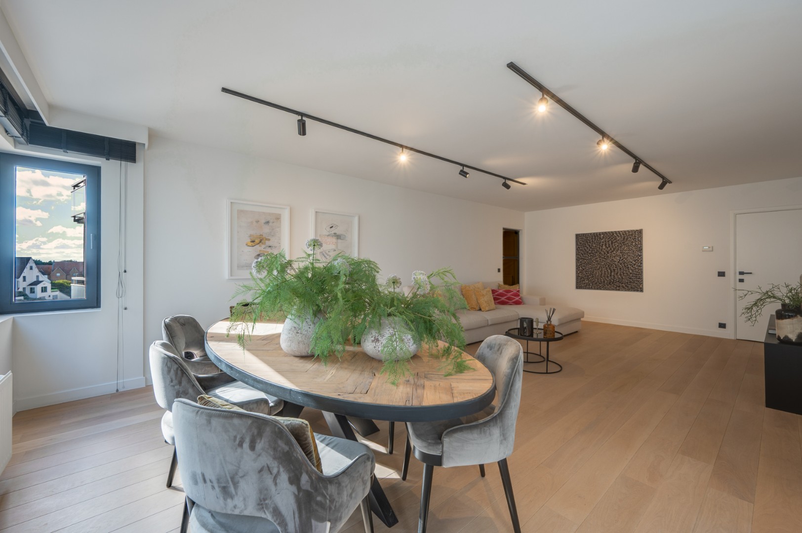 Lichtrijk appartement met zijdelings zeezicht en prachtig open zicht over Duinbergen - foto 3