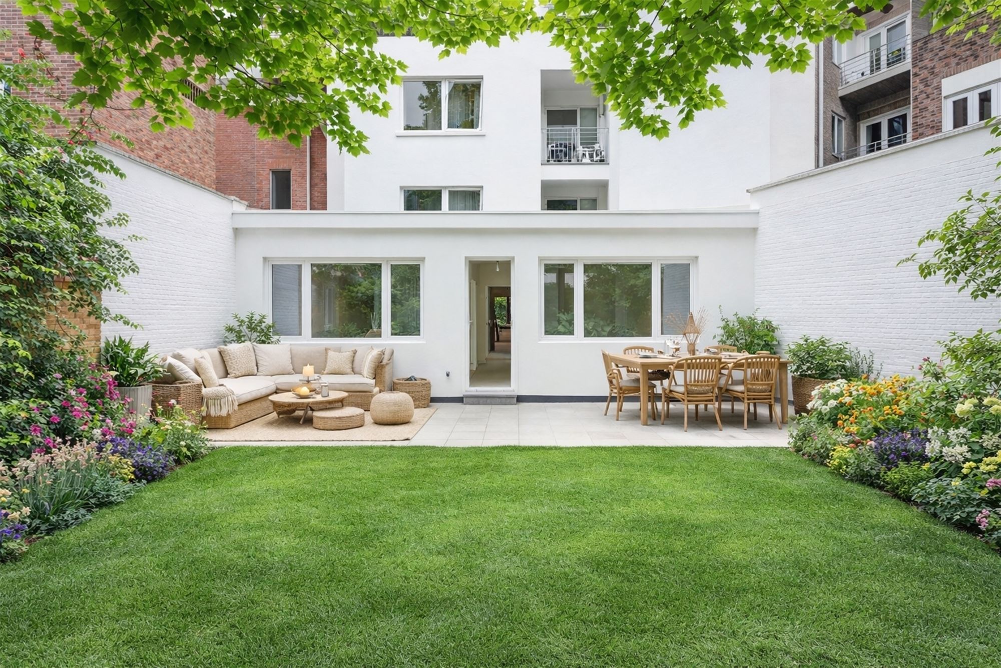 Gerenoveerd gelijkvloers appartement met tuin in Markgravewijk - foto 1