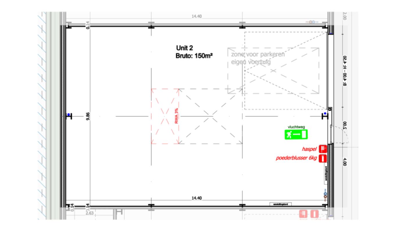 Nieuwbouw KMO-unit te huur van 150 m² in Berlare - foto 4