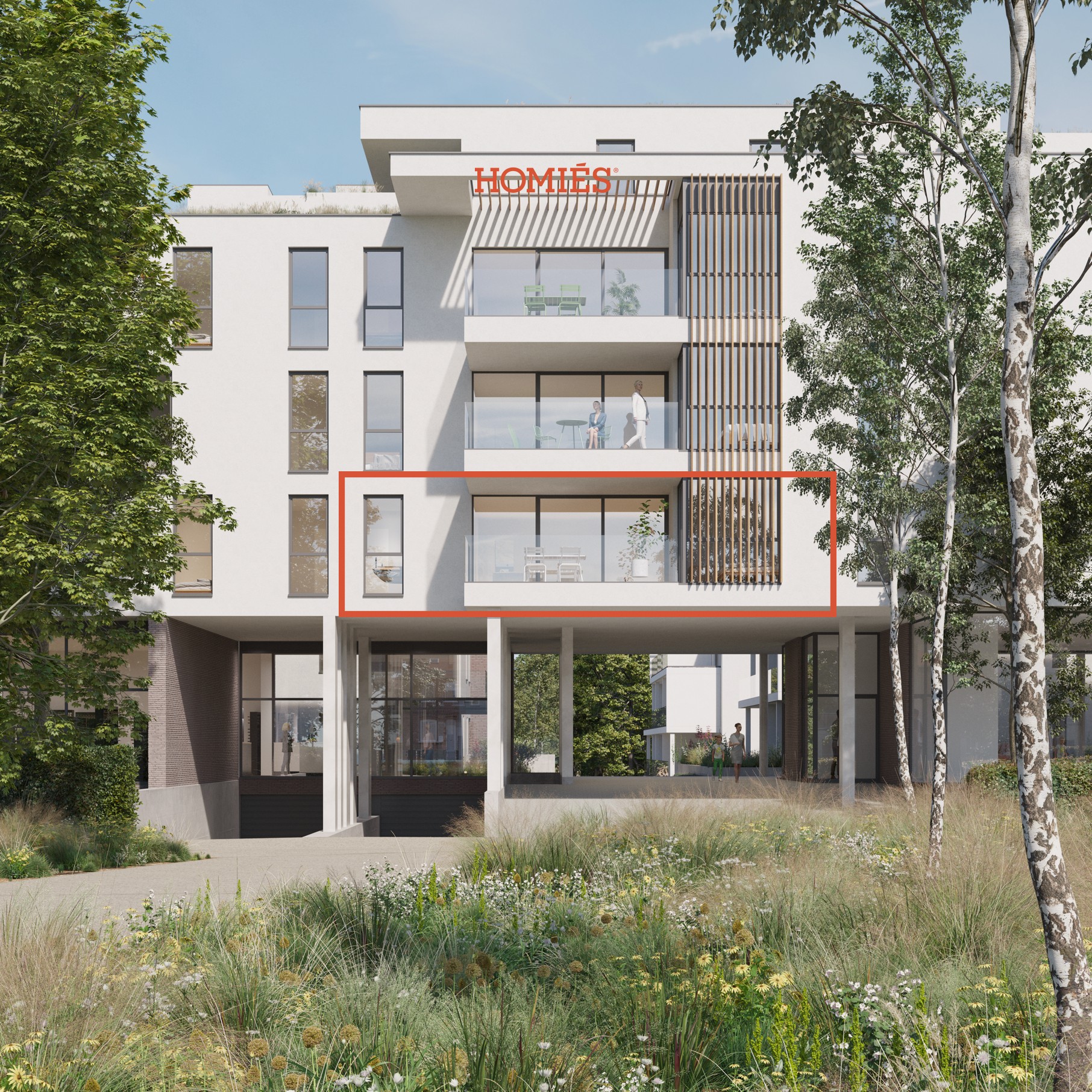 Appartement met 2 slpks en mooi terras - photo 1