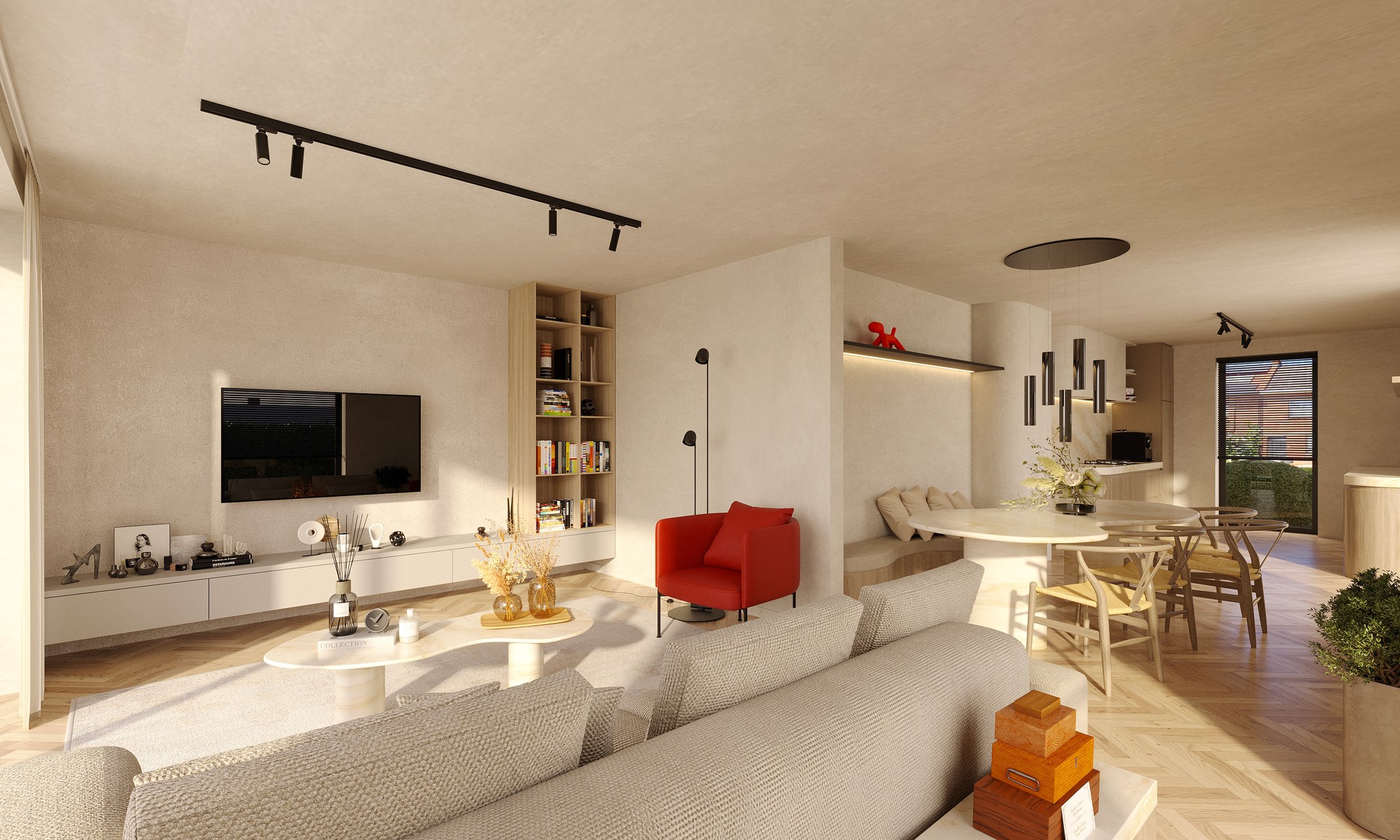 Hedendaagse nieuwbouwwoning met vlotte bereikbaarheid in Lokeren - foto 3