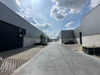 Nieuwbouw KMO-unit van <strong>142 m²</strong> met <strong>2 privatieve parkeerplaatsen </strong>te huur in Lauwe, op slecht 4 km van de E17 afrit Moeskroen met een onmiddellijke verbinding naar de E403.<br /><br />De geïsoleerde loods is opgebouwd uit een staalstructuur, betonplint tot deurhoogte, sandwichpanelen en steeldeck. Verder is het magazijn (<strong>brandklasse C</strong>) met een <strong>vrije hoogte van 6 m</strong> voorzien van een sectionale poort met aparte toegangsdeur, gepolierde betonvloer en lichtstraat met rookkoepel.<br /><br /><strong>Aanwezigheid van een</strong> <strong>waterpomp voor regenwater, stopcontacten (220-230V & 380-400 V), verlichting en sanitair</strong>. Het magazijn kan zowel gebruikt worden als atelier, productieruimte of opslagruimte.<br /><br />De KMO-unit maakt deel uit van een gloednieuw KMO-project bestaande uit 18 KMO-units met ruime manoeuvreerruimte on site. Voor meer informatie of een vrijblijvend plaatsbezoek kan u contact opnemen met PANORAMA <strong>0460 97 66 66</strong>.