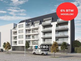Nieuwbouwresidentie 'Swan' is een klassevolle residentie met 22 appartementen en 15 garages. Gebouwd in een hedendaagse stijl, gelegen in de nabijheid van zowel het station, winkelstraten als de jachthaven van Blankenberge! Mogelijkheid tot aankopen aan 6% BTW mits voldaan aan voorwaarden<br /><br /><strong>INDELING:</strong><br /><u><strong>Eerste Verdieping (±75m²):</strong></u><br />Inkomhal - LICHTRIJKE leefruimte met volledig ingerichte open keuken (o.a. met mogelijkheid tot dubbele spoelbak, kookeiland, kookfornuis, dampkap, combi-oven, koelkast met vriesvak en vaatwasmachine) - berging (met wasplaats) - afzonderlijk gastentoilet (met lavabo) - badkamer (o.a. met mogelijkheid tot dubbel lavabomeubel en douchecel) - 2 slaapkamers - ZONNETERRAS. (Ong. 6,6m²)!<br /><br /><u>Opmerkingen:</u><br />- ENERGIEZUINIGE appartementen: E-peil => E30<br />- VLOERVERWARMING met WARMTEPOMP!<br />- ZONNEPANELEN VOORZIEN!<br />- Hoogrendementsbeglazing met PVC schrijnwerk!<br />- VENTILATIETYPE SYSTEEM D!<br />- Fietsenberging aanwezig<br />- VRIJE KEUZE qua VLOEREN, BADKAMER &amp; KEUKEN!<br />- Mogelijkheid tot het aankopen van een GARAGEBOX en kelderberging IN HET GEBOUW!<br /><br />Het project 'Swan' staat garant voor wonen met uitstraling op een centraal gelegen en interessante plek, op wandel- &amp; fietsafstand van winkels, scholen, het openbaar vervoer, de zeedijk en het strand! Het project biedt een diversiteit aan appartementen gaande van 1- tot 3 slaapkamerappartementen met een zeer KWALITATIEVE afwerking! Alle appartementen genieten van een mooi terras! Contacteer ons snel voor verdere informatie op 050/70.01.02 of info@centro.be!