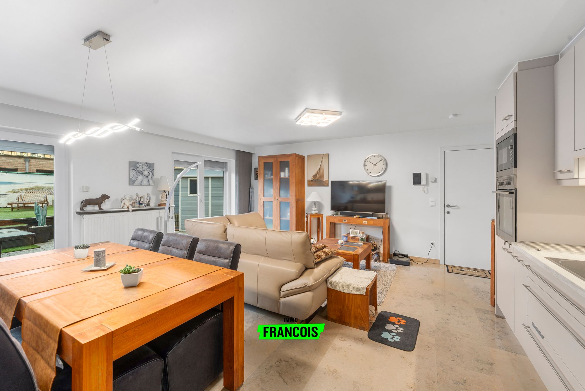 Gelijkvloers appartement met uitzonderlijk ruime stadstuin in recente residentie te Blankenberge - foto 5