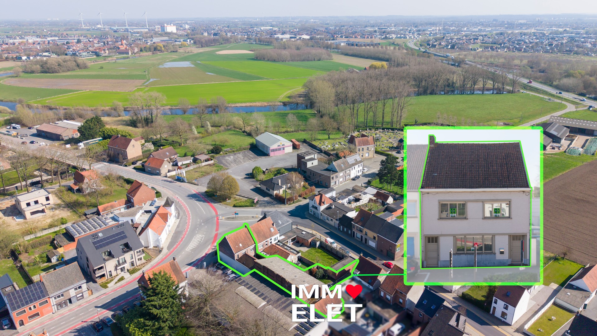 Commercial à vendre à Wielsbeke avec 4 chambres - photo 5