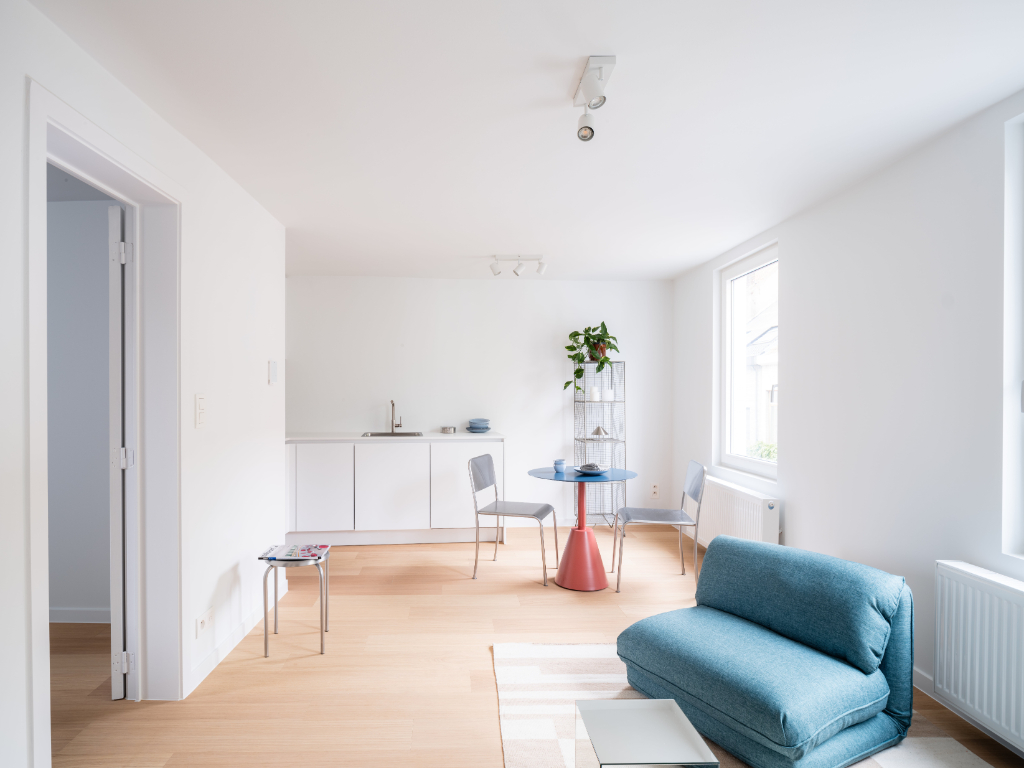 Kwaliteitsvolle gerenoveerde 1 slaapkamer appartementen nabij het Groenevalleipark en de Coupure. - photo 2