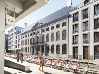 - Kantoor 800m²<br />- Instapklaar<br />- In het historisch centrum<br />- Private ondergrondse parking<br />- <span><span>Zeer goed bereikbaar met de fiets en openbaar vervoer<br />- Private toegang<br />- 3 grote lichtkoepels<br />- Binnentuin<br />-</span></span> Ventilatiesysteem D, vloerverwarming via 2 warmtepompen<br />- Ondergrondse parking (optioneel beschikbaar)<br />- Installatie laadpalen mogelijk