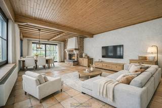 ROYALE VILLA met VOLLEDIGE ONDERKELDERING en UITGESTREKTE TUIN VAN 1.327M², gelegen in een groene, rustige omgeving nabij het LIVIERENBOS...