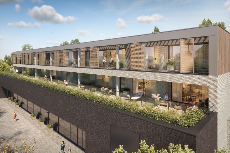 MOGELIJKHEID AANKOOP NIEUWBOUW à 6% BTW - NIEUWBOUW APPARTEMENT TE KOOP IN LOCHRISTI (WACHTEBEKE) - foto 2