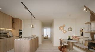 Gelegen op een absolute toplocatie in het hart van Knokke combineert dit project exclusief wonen met de unieke charme van de kust. Residentie Pristine bevindt zich aan de Koninginnenlaan 12 nabij het strand en is een rustige zijstraat van de Lippenslaan, in het bruisende centrum van Knokke. Het project is een toonbeeld van hedendaagse architectuur. Elk detail van Residentie Pristine is zorgvuldig ontworpen met oog voor esthetiek, comfort en duurzaamheid. De keuze voor hoogwaardige materialen garandeert niet alleen een lange levensduur, maar draagt ook bij aan een uitstekende akoestische en thermische isolatie. Bij elk project streven we naar maximaal gunstige EPB-waarden, zodat u geniet van een energiezuinige woning én een waardevaste investering. <br />Deze stijlvolle residentie omvat zes luxueuze full-floor appartementen, waaronder één duplex. Elk appartement beslaat een volledige verdieping, wat uitzonderlijke privacy en optimaal wooncomfort garandeert. De ruime woonunits beschikken over twee tot drie slaapkamers en genieten van zuidwestgerichte terrassen met veel natuurlijke lichtinval. Het gelijkvloers appartement is voorzien van één slaapkamer, een bureauruimte en beschikt bovendien over een privatieve tuin. Elk appartement is uitgerust met een geothermische warmtepomp. Daarnaast zijn er privatieve bergingen en een gemeenschappelijke fietsenstalling voorzien voor extra comfort en gebruiksgemak.<br /><br />Kortom een uniek project op een toplocatie.<br /><br />6% BTW mogelijk !<br /><br />Voor meer informatie kunt u ons contacteren op 050 62 44 14 of via e-mail op knokke@immax.be