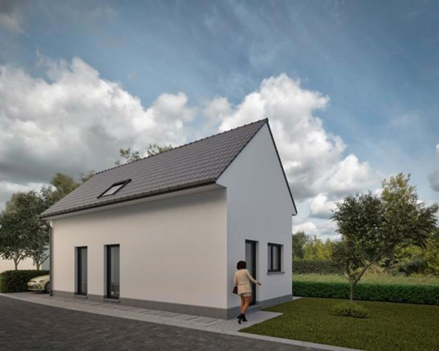 Nieuwbouwwoning te Sint-Lievens-Houtem - foto 2