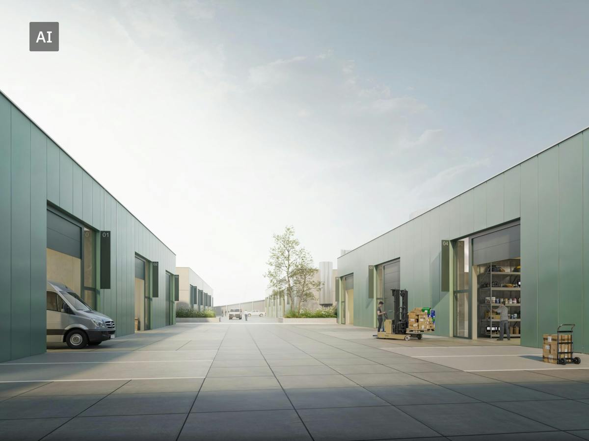 Nieuwbouw KMO-units (144-561m²) te koop in Drongen - foto 1