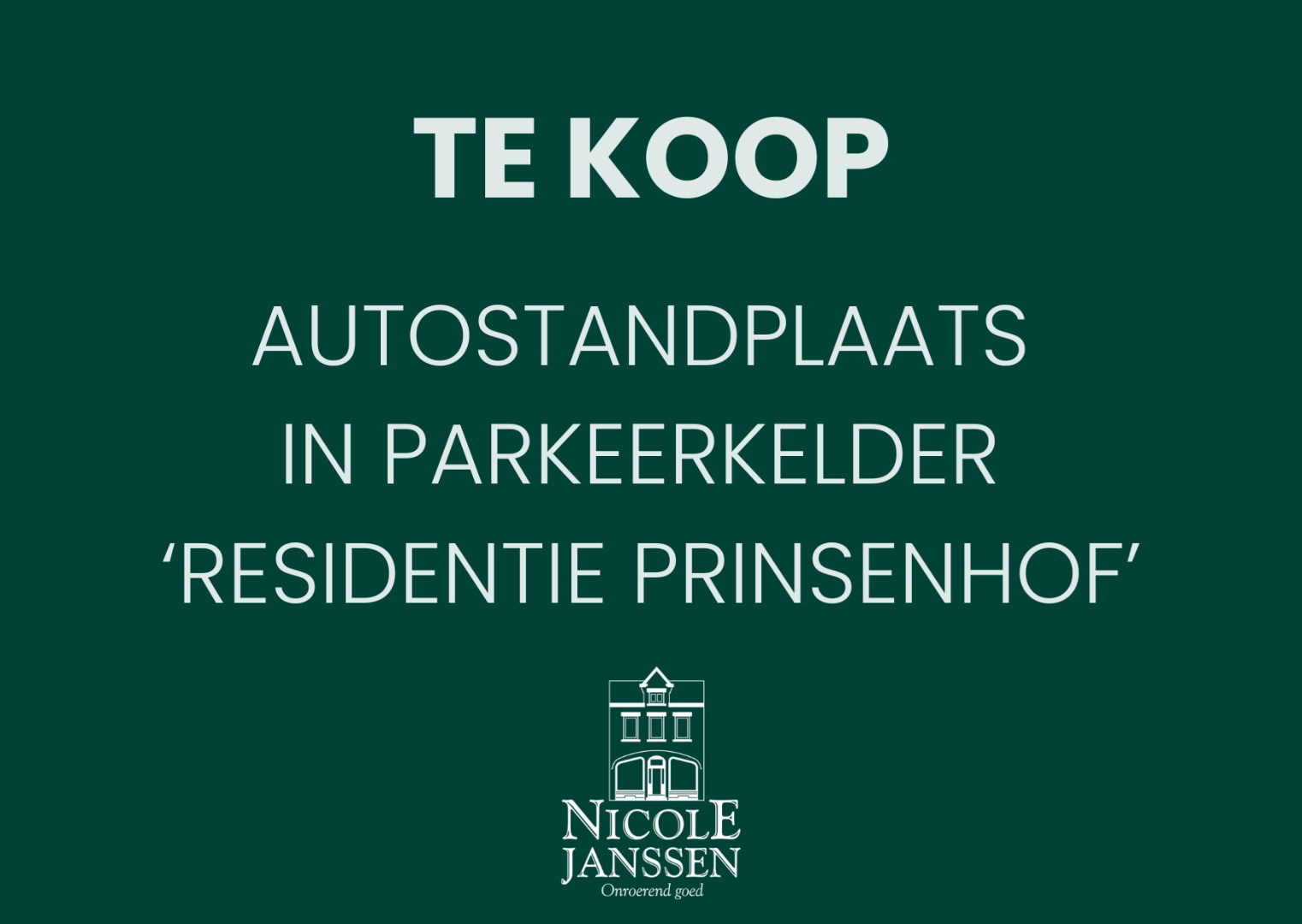 Autostandplaats in parkeerkelder - foto 1