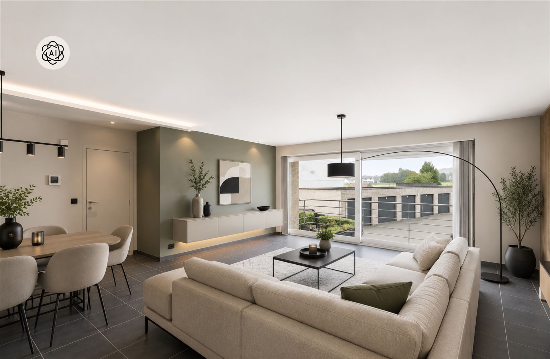 Appartement met terras, mooi zicht en garagebox - foto 5