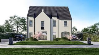 <p><span>Ontdek deze prachtige half-open bebouwing gelegen aan de rechterzijde van een project met twee woningen. Deze woning combineert landelijke charme met moderne architectuur en biedt u een energiezuinig en comfortabel thuis.<br /><br /></span></p><p><span>Op het gelijkvloers vindt u een inkomhal met gastentoilet, een ruime leefruimte met eethoek en een volledig ingerichte keuken, aangevuld met een praktische berging.</span></p><p><span>De eerste verdieping beschikt over drie slaapkamers, een badkamer uitgerust met zowel bad als douche en een apart toilet. <br />De afgewerkte zolder biedt een aparte technische ruimte en een grote polyvalente ruimte die naar wens kan dienen als extra slaapkamer, hobbyruimte, thuiskantoor of speelkamer.<br /><br /></span></p><p><span>De woning garandeert een maximaal E-peil van 10 dankzij hoogwaardige technieken zoals ventilatie Type D, een warmtepomp voor vloerverwarming, airco in de slaapkamers,... .  </span></p><p><span> </span></p><p><span>Deze woning biedt de perfecte combinatie van ruimte, comfort en duurzaamheid in een landelijke setting met moderne afwerking.</span></p><p><span> </span></p><p><span>Voor meer info of een afspraak voor de volledige toelichting van dit project, bel Josefien op 015 33.93.33.</span></p><p><span> </span></p>