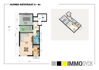 Ligging: Appartement op de 4° (en hoogste) verdieping van een gebouw met lift zijdelings gelegen aan de luchthaven van Deurne (ter hoogte van de...