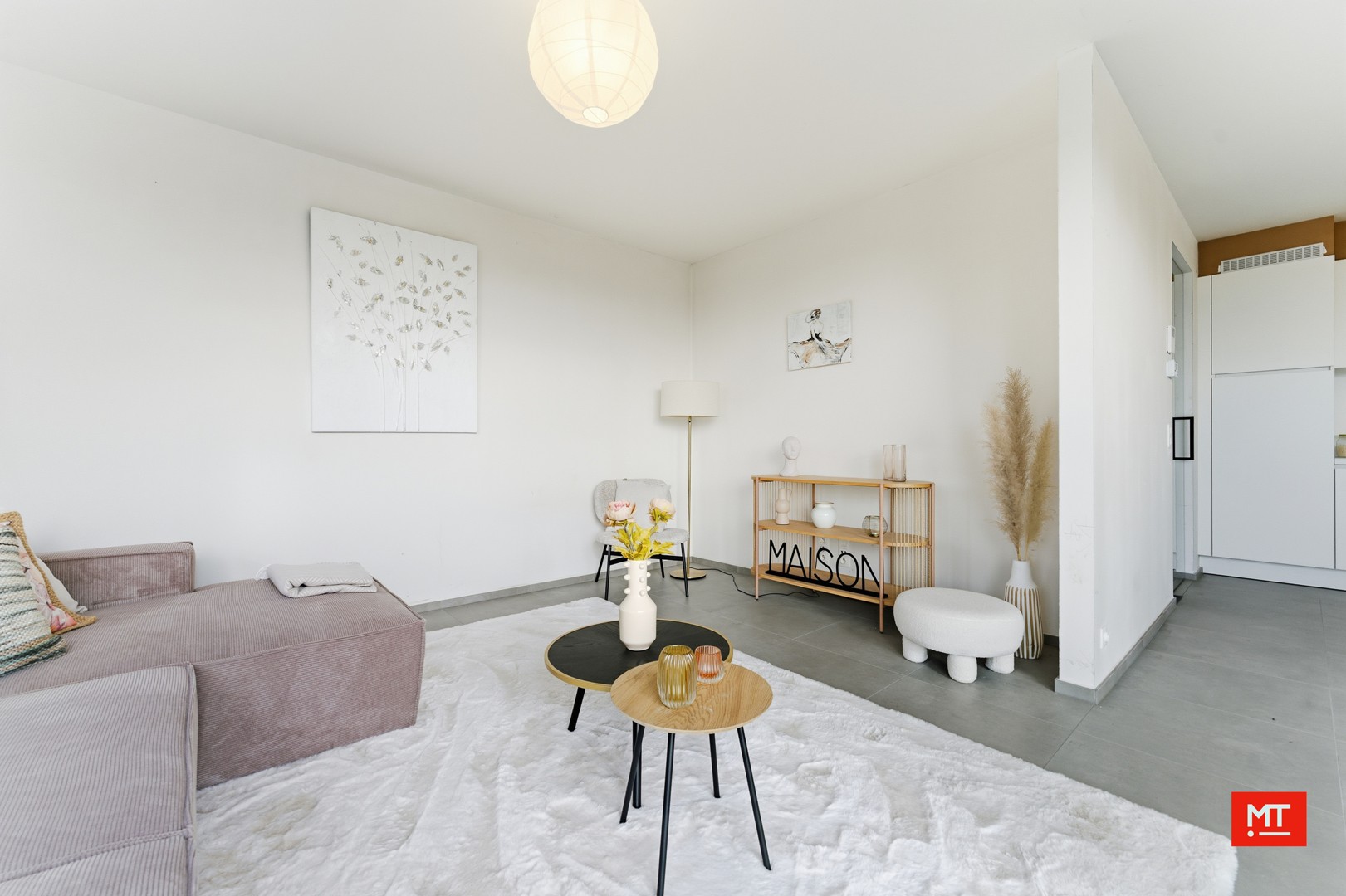 Duplex-appartement met 2 slaapkamers en Zuidgericht terras te koop in de dorpskern van Beselare - foto 1