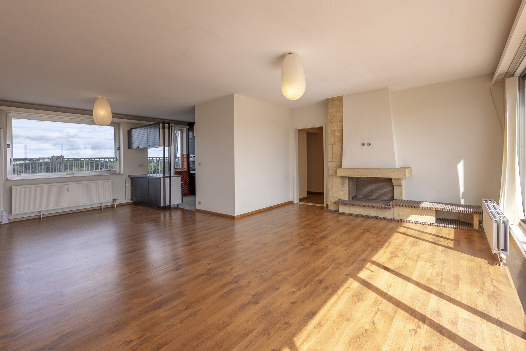 Penthouse met 2 terrassen, 3 kamers en privatieve garagebox - foto 4