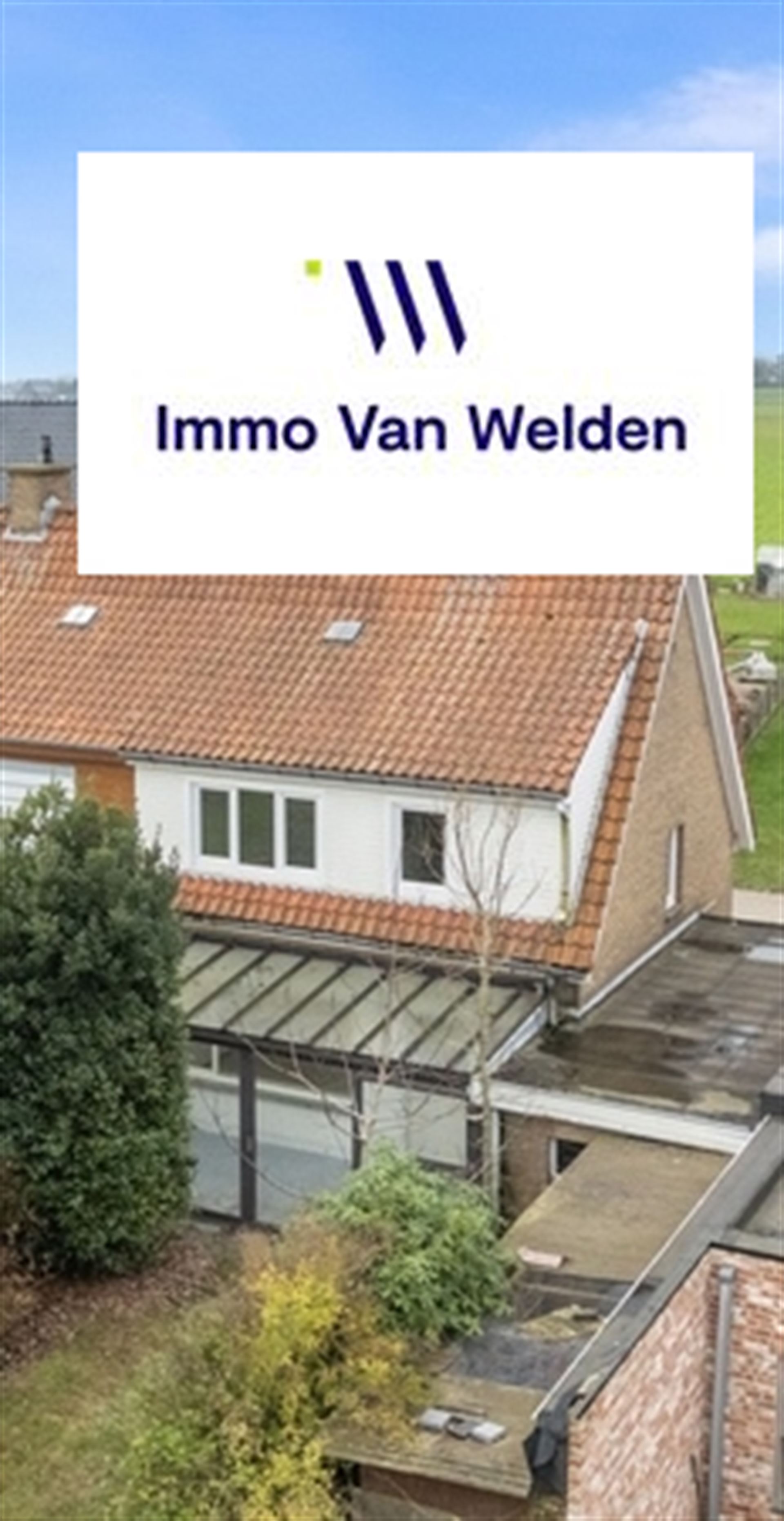 Te renoveren halfopen woning met garage en tuin in landelijke omgeving te Wortegem-Petegem. - foto 2