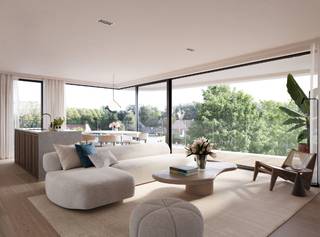 <u><strong>Rustig wonen op een centrale Locatie - een perfecte mix van rust en bereikbaarheid</strong></u><br />Dit project combineert het beste van beide werelden: rustig wonen op een centrale locatie.<br />Gelegen in Desselgem, vlak bij Waregem, Harelbeke en Kortrijk, biedt het een ideale locatie voor wie houdt van wonen in een rustige omgeving, met levendige stadscentra zoals Kortrijk dichtbij.<br />Met scholen, winkels en de wekelijkse markt op korte afstand is alles binnen handbereik.<br />Bovendien is de ligging perfect voor woon-werkverkeer, met de snelwegen op slechts enkele minuten.<br />Natuur en recreatie liggen om de hoek. Geniet van de groene omgeving met het Schoondalbos en de vele fietsroutes langs De Leie.<br />Voor een ontspannende wandeling hoef je enkel de straat over te steken naar het park, dat voelt als een verlengde van je eigen tuin.<br /><br /><u><strong>Residentie De Mote: comfort en stijl in elke unit</strong></u><br />De Mote biedt <s>6</s> 1 stijlvolle appartementen en 1 lichtrijke handelsruimte, perfect voor starters, jonge gezinnen, senioren en investeerders.<br />Met <s>1 of</s> 2 slaapkamers, een open keuken en mooie leefruimtes, zijn de appartementen ontworpen voor zowel comfort als gebruiksgemak.<br />Alle appartementen beschikken over een ruim terras aan de voor- en/of achterzijde, waardoor je optimaal kunt genieten van buitenruimte.<br />Daarnaast zijn er 8 garages, 3 parkeerplaatsen, 2 carports en een praktische fietsenberging.<br /><br /><strong><u>TROEVEN :</u></strong><br /><span><em><span><strong>Hoogwaardige architectuur :</strong> jouw appartement, jouw stijl met een persoonlijke afwerking op maat.<br />Dit project, ontworpen door V2- architecten, combineert moderne architectuur met een <strong>kwaliteitsvolle afwerking.</strong><br />Elke klant heeft de mogelijkheid om zijn of haar woning volledig <strong>naar eigen smaak</strong> af te werken.<br />Dankzij de samenwerking met ervaren partners krijg je inspraak in de afwerking en kan je kiezen uit een breed scala aan materialen en stijlen.<br /><br /><strong>Duurzaamheid en energie-efficiëntie</strong> staan centraal bij De Mote.<br />De appartementen worden verwarmd via een warmtepomp, ideaal voor de vloerverwarming.<br />Daarnaast zijn de appartementen uitgerust met een ventilatie D-systeem, zonnepanelen en voldoen ze aan een E-peil van 20, wat ze tot BEN-appartementen maakt.<br /><br /><u><strong>Slim investeren in De Mote</strong></u><br />De Mote biedt een uitstekende investering met moderne appartementen en een handelsruimte op een centrale locatie.<br />Profiteer van een hoog huurrendement van 4%, energiezuinige BEN-appartementen en een aantrekkelijke prijs-kwaliteitverhouding.<br /><br /><u><strong>Volgende 2 van de 7 units zijn nog beschikbaar :</strong></u></span></em><br /><br /><span><strong><u><span>GELIJKVLOERS</span></u></strong><strong><u><span> (1 HANDELSRUIMTE + <s>2 </s>NOG 1 APPARTEMENT)</span></u></strong></span></span>
<table>
	<tbody>
		<tr>
			<td><span><span>HR</span></span></td>
			<td><span><span>Handelsruimte 53m²</span></span></td>
			<td><span><span>€ 122.950</span></span><br /> </td>
			<td><span><span>Gelijkvloerse casco handels/bureel/praktijkruimte op de hoek 53m² </span><br /><em><span>Indien gewenst keuken hw €5000 - vloer hw 40€/m² - sanitair hw €2000 excl. BTW</span></em></span></td>
		</tr>
		<tr>
			<td><span><span>App0.1 </span></span></td>
			<td><br /> </td>
			<td><br /> </td>
			<td><span>V E R K O C H T</span></td>
		</tr>
		<tr>
			<td><span><span>App 0.2 </span></span></td>
			<td> </td>
			<td> </td>
			<td><span>V E R K O C H T</span></td>
		</tr>
	</tbody>
</table>
<br /><span><strong><u><span>1<sup>e</sup> VERDIEP (<s>2</s> NOG 1 APPARTEMENT)</span></u></strong></span>

<table>
	<tbody>
		<tr>
			<td><span><span>app. 1.1 </span><br /><span>links</span></span></td>
			<td><span><span>app 94 m²</span><br /><span>terras 10m² </span></span></td>
			<td><span><span>€ 302.950</span></span><br /> </td>
			<td><span><span>Afzonderlijke inkomhall, gastentoilet, living met open keuken (+/- 35m²), berging, badkamer met inloopdouche, 2 slaapkamers (14 en 12m²) </span><br /><span>terras vooraan 10m²</span></span></td>
		</tr>
		<tr>
			<td><span><span>App 1.2</span></span></td>
			<td> </td>
			<td> </td>
			<td><span>V E R K O C H T</span></td>
		</tr>
	</tbody>
</table>
<br /><span><span><strong><u><span>2<sup>e</sup> VERDIEPING </span></u></strong><strong><u><span>(TWEE APPARTEMENTEN)</span></u></strong></span> <span><em><u><span>de 2 appartementen op het 2e verdiep kunnen ook samengevoegd worden tot 1 groot van 151m²+ 31m² terras = € 485.000</span></u></em></span></span>

<table>
	<tbody>
		<tr>
			<td><span><span>app.2.1</span></span></td>
			<td> </td>
			<td> </td>
			<td><span>V E R K O C H T</span></td>
		</tr>
		<tr>
			<td><span><span>app.2.2 </span></span></td>
			<td><br /> </td>
			<td><br /> </td>
			<td><span>V E R K O C H T</span></td>
		</tr>
	</tbody>
</table>
<br /> 