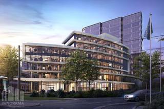 Kantoor te huur<strong> van 1.399 m</strong>² in Diegem.<br />Perfect gelegen vlak bij de A201 met snelle aansluiting op de E40 en op slechts 2,4 km van luchthaven Zaventem. Ook vlot bereikbaar met het openbaar vervoer: station Diegem ligt op 6 minuten en er is een bushalte vlakbij.<br /><br />Het <strong>Airport Business Center</strong> telt drie verbonden torens met privatieve kantoren. Gebouw B biedt maximale zichtbaarheid en spectaculaire uitzichten dankzij de unieke architectuur.<br /><br />Comfortabel werken volgens <strong>WELL</strong>: 100% verse lucht, klimaatplafonds (21°C winter / 25°C zomer), 2,7 m plafondhoogte voor optimaal daglicht, fietsenstallingen met douches en kleedruimtes, en groene buitenruimtes en terrassen.<br /><br /><strong>BREEAM Outstanding</strong>: energiezuinige LED-verlichting met daglicht- en aanwezigheidsregeling, waterhergebruik, groene daken, slimme ventilatie, premium akoestiek en comfort.<br /><strong>CO₂-neutraal,</strong> volledig elektrisch, met lucht-water warmtepompen, zonnepanelen (160 kWp), indigo parking met laadpunten en E-bike oplaadpunten.<br /><br />Huurders kunnen verder genieten van een auditorium met een capaciteit van ±200 personen, een gedeeld bedrijfsrestaurant, een gezonde sandwich- en juicebar, een koffiezaak, een bar, fitnessfaciliteiten voor actieve medewerkers, evenals douches en kleedruimtes voor medewerkers die met de fiets naar kantoor komen. <br /><br />Beschikbare kantoorruimtes in <strong>Gebouw B</strong> variëren van <strong>1.317 m² tot 17.056 m²,</strong> en bieden flexibele mogelijkheden voor bedrijven van verschillende groottes.<br /><br />Contacteer<strong> PANORAMA B2B</strong> voor meer info, plannen of een vrijblijvend bezoek: <strong>0477 09 00 09.</strong>