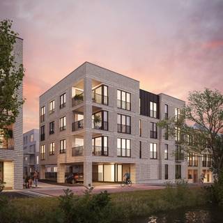 Gebouw 1 app 0.1: Ontdek dit energiezuinige nieuwbouwappartement van 88 m² met 2 slaapkamers in De Branderij, een duurzame en autoluwe woonbuurt nabij het centrum van Kortrijk. Het appartement biedt een doordachte indeling, veel natuurlijk licht en een aangenaam terras van 10 m².<br /><br />Dankzij de geothermische warmtepomp en vloerverwarming geniet je van optimaal wooncomfort, een laag energieverbruik en passieve koeling tijdens de zomermaanden. Bovendien beschikt elk appartement over een private fietsenberging en is er de mogelijkheid om een autostaanplaats aan te kopen.<br /><br />De Branderij combineert een groene leefomgeving met een centrale ligging, vlak bij het kanaal, winkels, horeca en het stadscentrum van Kortrijk.<br /><br />Meer info via www.matexi.be/debranderij of bel naar 056 38 01 67.