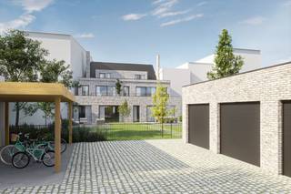 Residentie Scheldetuin is gelegen in de Winkelstraat te Puurs-Sint-Amands, op wandelafstand van het charmante centrum van Sint-Amands. Hier vind je alles binnen handbereik: winkels, bakkerijen, slagers en gezellige restaurants. Voor wie graag ontspant, liggen de Schelde en diverse lokale sportclubs vlakbij. Ook het centrum van Puurs en Bornem zijn vlot bereikbaar. Met de bus sta je snel aan het station van Puurs, dat ook gemakkelijk per fiets te bereiken is. Voor gezinnen is dit een ideale locatie: scholen bevinden zich op wandelafstand. De bereikbaarheid met de auto is uitstekend, met de E17 op slechts 10 km en de A12 richting Brussel of Antwerpen op slechts 7 km. Bovendien zet Puurs-Sint-Amands sterk in op de toekomst met een nieuw masterplan voor de Scheldekaaien, wat de aantrekkingskracht van de regio verder vergroot. Residentie Scheldetuin combineert deze topligging met rust en comfort. Aan de achterzijde van het project bevindt zich een groene tuin, ideaal om tot rust te komen. De vijf moderne appartementen zijn uitgerust met zonnepanelen en voldoen aan de BEN-normen, met een E-peil lager dan 20, wat garant staat voor energiezuinig wonen. Bovendien komen de appartementen in aanmerking voor het verlaagde btw-tarief van 6% op de constructie. Dit project valt niet onder de bescherming van de Wet Breyne, wat betekent dat de betaling pas bij oplevering plaatsvindt. Geen schijven op voorhand te betalen! De oplevering is voorzien voor december 2025. Voor meer informatie, bel 052/33.26.86 of mail naar gert@ax-quality.be.