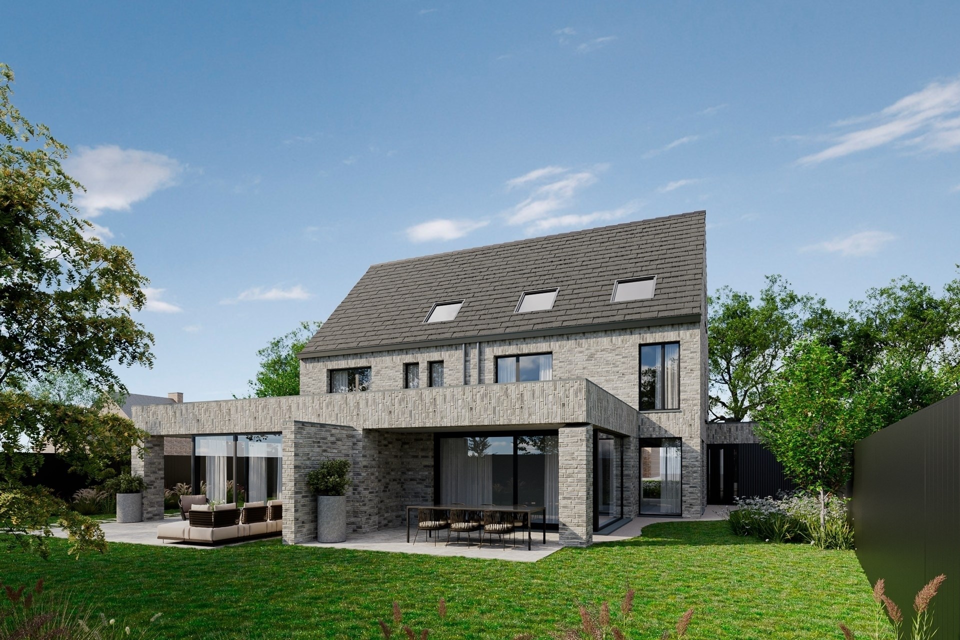 Hoogwaardige casco nieuwbouwwoning met carport in Berlare - foto 4