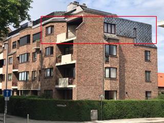 Rustig en zongeoriënteerd 3 slk appartement (153 m²), terras met een groen en weids uitzicht over het Kanaal Gent-Oostende, kelder met...