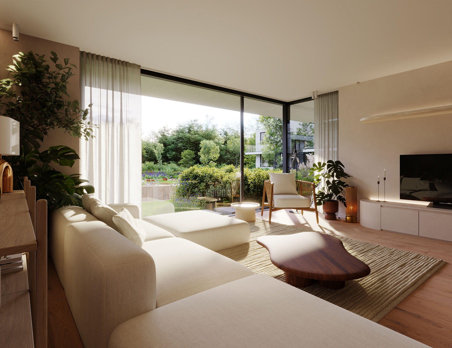 Gelijkvloers appartement met 2 slaapkamers - foto 5