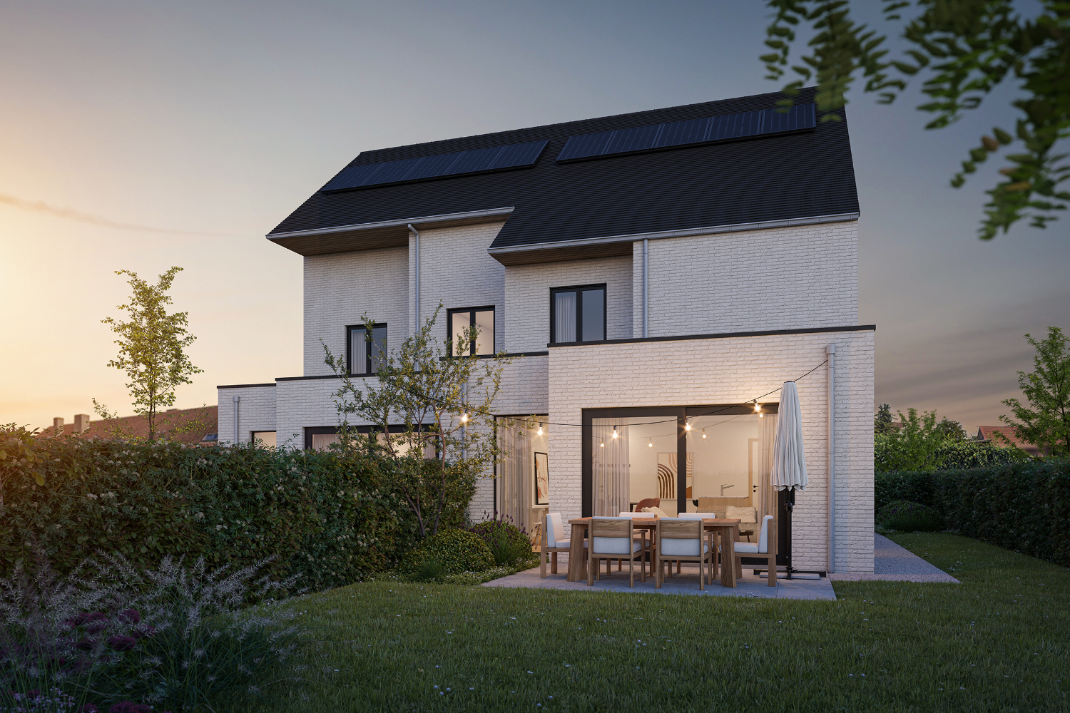 Nieuwbouwwoningen met 4 slaapkamers en garage - foto 1
