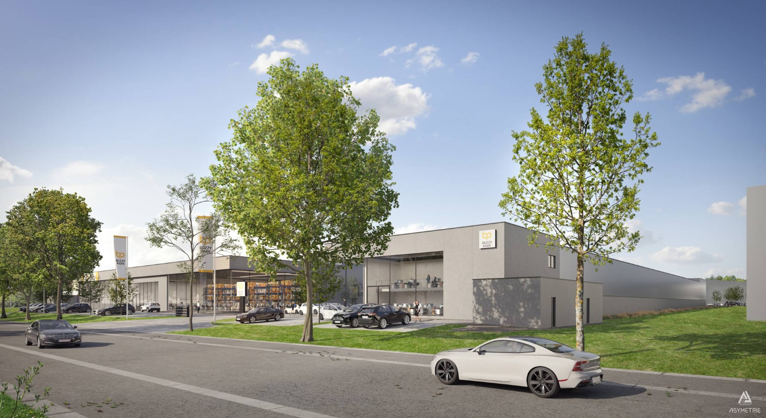 Buzzy Park – 19 Nieuwe Magazijnen te Koop in Nijvel – Van 181 tot 1.097 m² - foto 5