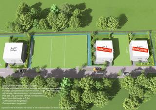 Op een uitstekende locatie in een groene omgeving te Wilrijk bevindt zich deze bouwgrond van 397 m² voor halfopen bebouwing in een doodlopend straatje. U geniet hier van een uitstekende ligging in de nabijheid van parken, winkels, scholen en het openbaar vervoer. <br /><br />De render geeft een weergave van een mogelijke woning volgens de geldende bouwvoorschriften conform de verkaveling (lot 7).<br /><br /><u>Bouwvoorschriften:</u><br />- Halfopen bebouwing<br />- Lichtgrijze gevelsteen<br />- Bouwlijn: min. 2m en max 3,50m van de rooilijn<br />- Bouwdiepte: min. 9,00m en max. 11,00m<br />- Bouwbreedte: min. 8,00m en max. 11,00m<br />- Kroonlijsthoogte: max. 7,20m<br />- Dakvorm: plat dak<br />- Bouwlagen: max. 2<br /><br />Dit is een uitstekende opportuniteit als u op zoek bent naar een bouwgrond voor een halfopen bebouwing op een toplocatie te Wilrijk. Contacteer ons voor meer informatie op 0474 78 07 73 of neem een kijkje op www.boonstravastgoed.be. <br /><br />Bijzonderheden:<br />- Perceel = 397 m²<br />- Uitstekende ligging<br />- Halfopen bebouwing