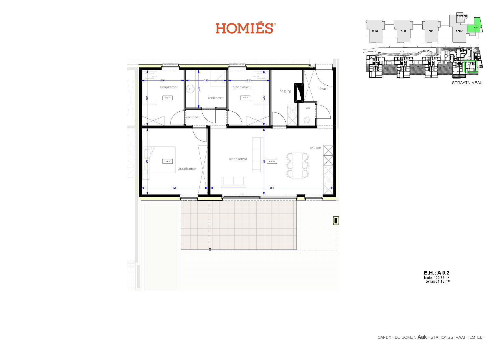 Exclusief appartement 3 slpk met terras - foto 2