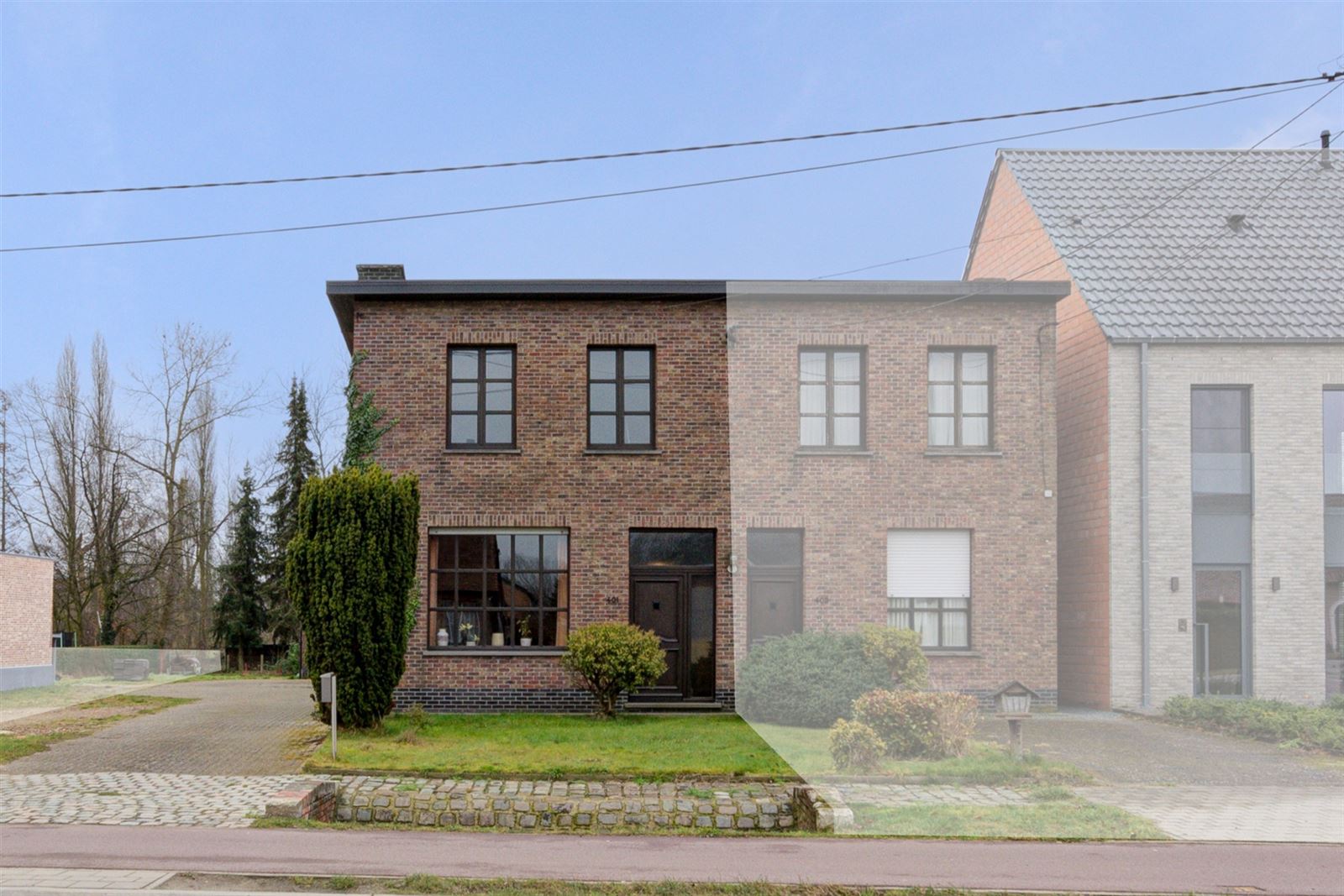 Ruime halfopen bebouwing op een terrein van 893 m² - foto 1