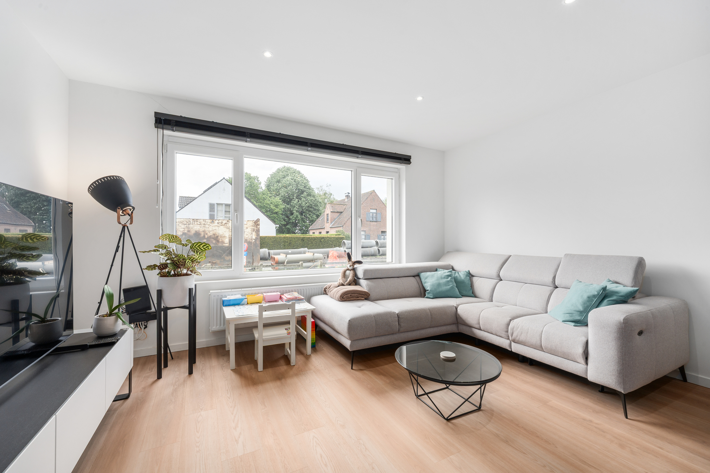 Gelijkvloers appartement met 2 slaapkamers en garage - foto 4