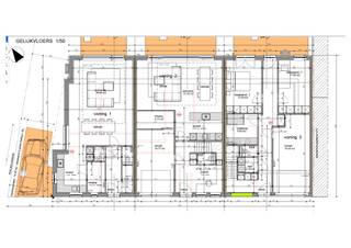 * LOT 1: halfopen bebouwing<br />grond oppervlakte: 217m²<br />Indeling: inkom, vestaire, afzonderlijk toilet, berging, open ingerichte keuken, woonkamer, 3 slaapkamers, tweede afzonderlijk toilet, badkamer met ligbad, douche en dubbele wastafel, zolder, tuin en autstaanplaats. <br />PRIJS: €392.000 (excl. kosten)<br /><br /><br />*LOT 2: gesloten bebouwing<br />grond oppervlakte: 150m²<br />Indeling: inkom, garage, bureau, afzonderlijk toilet, berging, woonkamer, open ingerichte keuken, tuin, 4 slaapkamers, 2de afzonderlijk toilet, badkamer met ligbad, douche en dubbele wastafel, zolder. <br />PRIJS: €354.000 (excl. kosten)<br /><br /><br />*LOT 3: gesloten bebouwing<br />grond oppervlakte: 150m²<br />Indeling: inkom, garage, afzonderlijk toilet, berging, badkamer met douche, wastafel, tweede afzonderlijk toilet, 2 slaapkamers, open ingerichte keuken, woonkamer, berging, terras, tuin, zolder.<br />PRIJS: €368.000 (excl. kosten)<br /><br /><br />voor meer info kunt u ons altijd contacteren: 059/437777 of info@immogeldhof.be