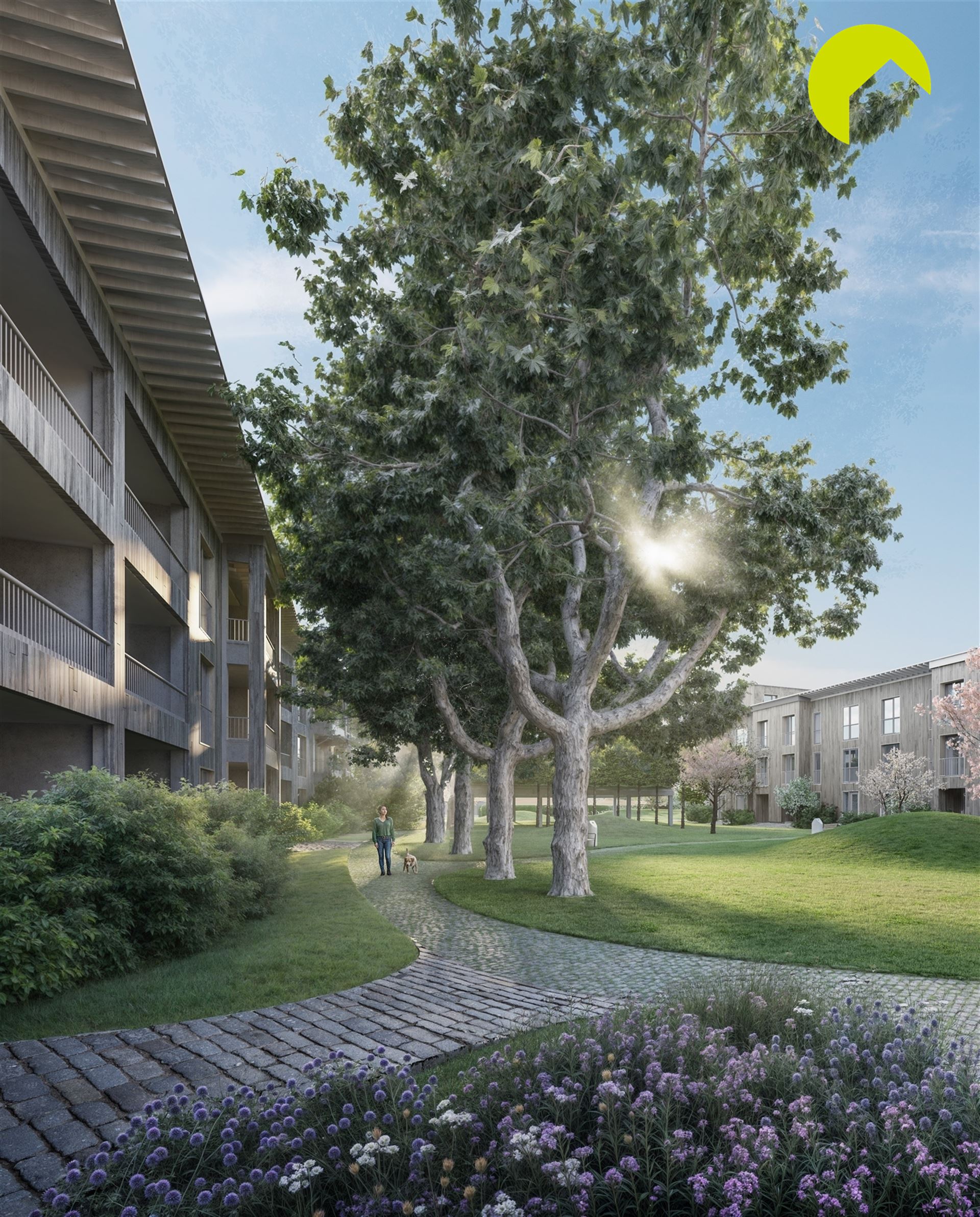 Ecologisch appartement midden in park in Mortsel-Dorp! - foto 5