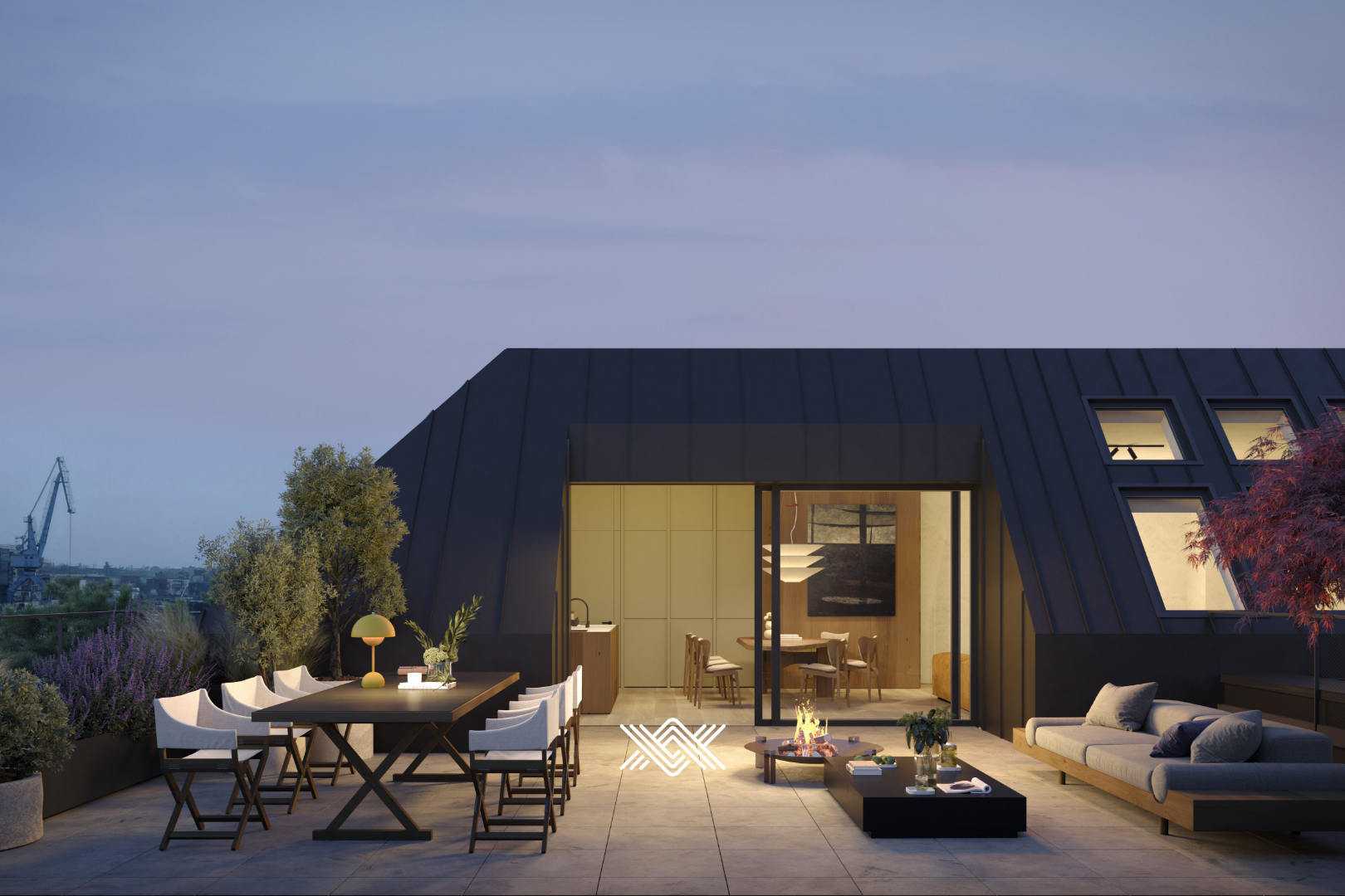 Penthouse met drie slaapkamers en riant terras - photo 1