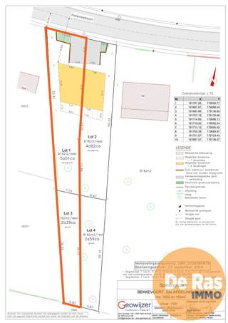 BEKKEVOORT - Zuidgerichte bouwgrond (7a40ca) in groene omgeving met open zicht.Deze bouwgrond van 7a40ca (Lot 1 + Lot 3) is gelegen in het landelijke...