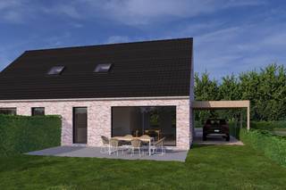 Op zoek naar een nieuwe thuis in een rustige, groene omgeving? Deze instapklare halfopen woning op een perceel van <strong>387 m²</strong> combineert modern wooncomfort met een landelijke ligging in de kindvriendelijke Walstraat te Koolskamp.<br /><br /><strong>Wonen in alle rust, met zicht op groen</strong><br /><br />De woning ligt in een doodlopende straat en kijkt uit op de omliggende velden – ideaal voor wie houdt van rust, ruimte en natuur. Dankzij de <strong>zuidgerichte</strong> <strong>oriëntatie</strong> geniet je volop van natuurlijk licht in huis én in je tuin.<br /><br /><strong>Energiezuinig en duurzaam gebouwd</strong><br /><br />Deze nieuwbouwwoning is volledig afgewerkt en voldoet aan de <strong>hoge energie-eisen van vandaag.</strong> Ze is gebouwd met duurzame materialen en klaar om jou jarenlang woonplezier te bieden – zonder zorgen over renovaties of verbouwingen.<br /><br /><strong>Comfortabel wonen, vlot verbonden</strong><br /><br />Hoewel je hier in alle rust woont, ben je snel onderweg. De oprit van de E403 ligt op amper 5 minuten rijden, met vlotte verbinding naar Brugge en Roeselare. Ook winkels, scholen en andere voorzieningen zijn makkelijk bereikbaar.