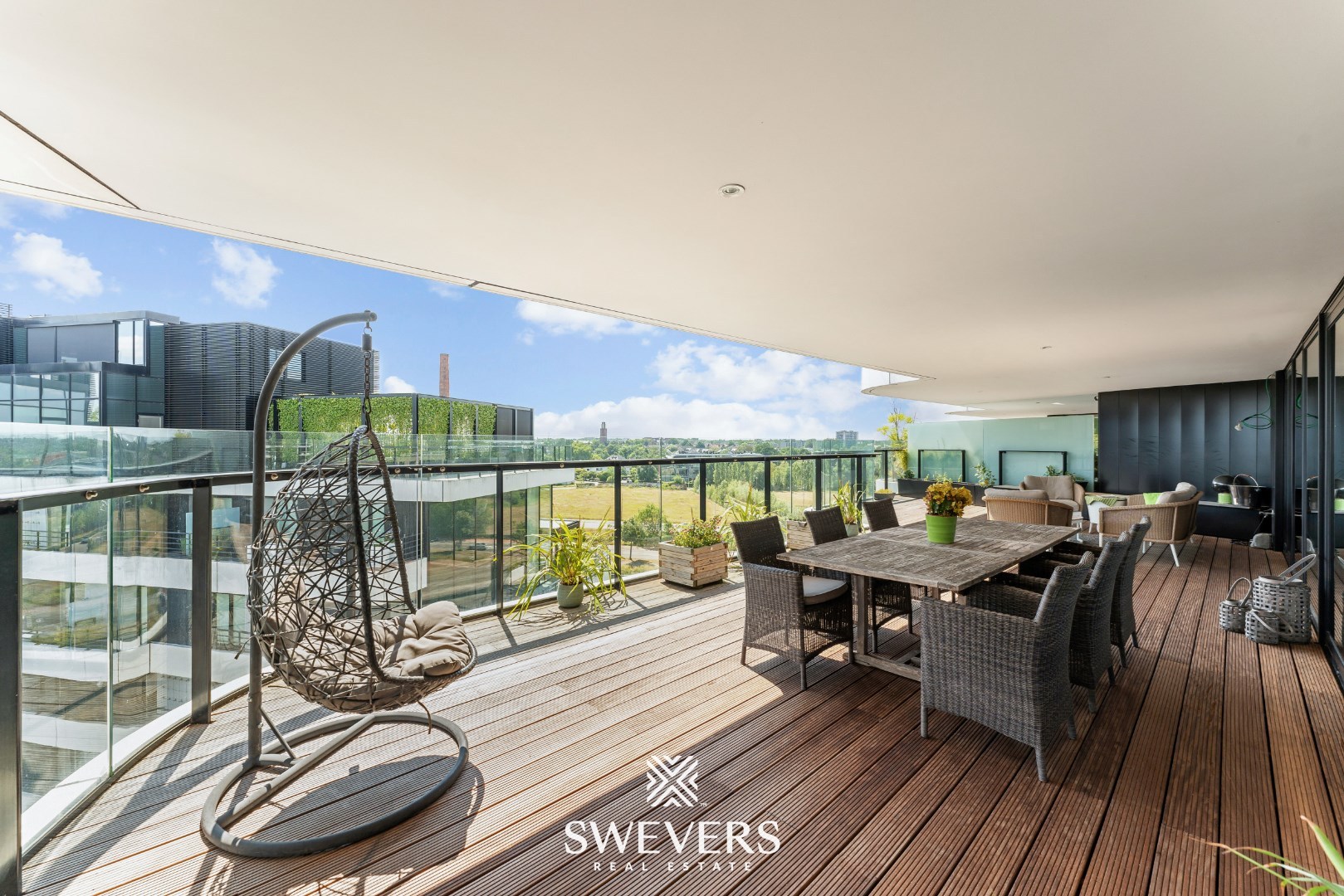 Adembenemend luxueus appartement (216m²) op Zuidzicht met riant terras rondom (223 m²) - foto 3