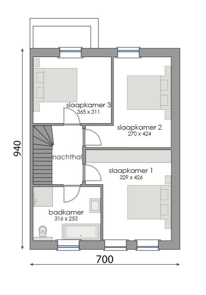TE KOOP in NEDERENAME OHIOSTRAAT 124 a ( lot 2 ) - foto 4