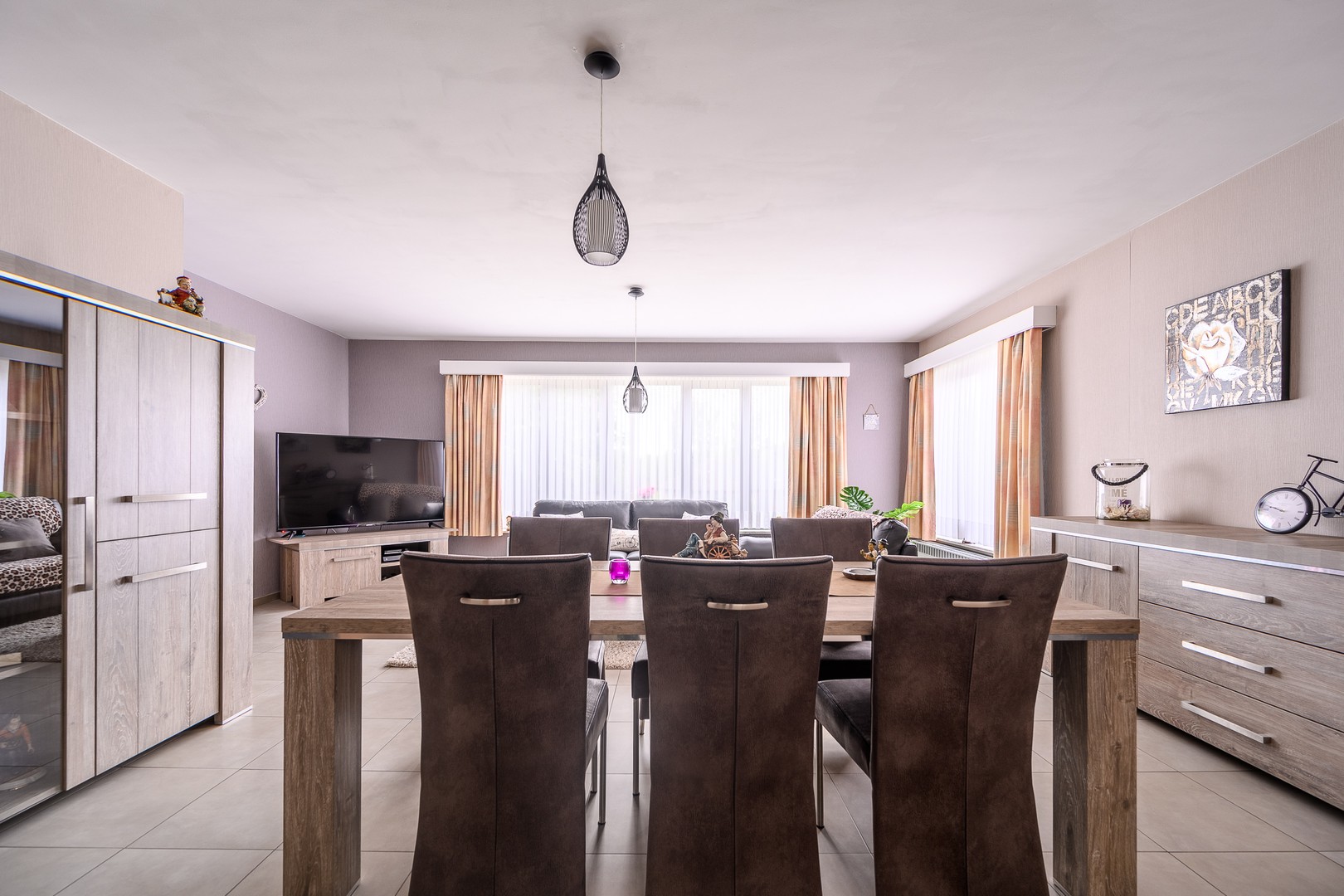Appartement met 2 slaapkamers, terras en garagebox - foto 5