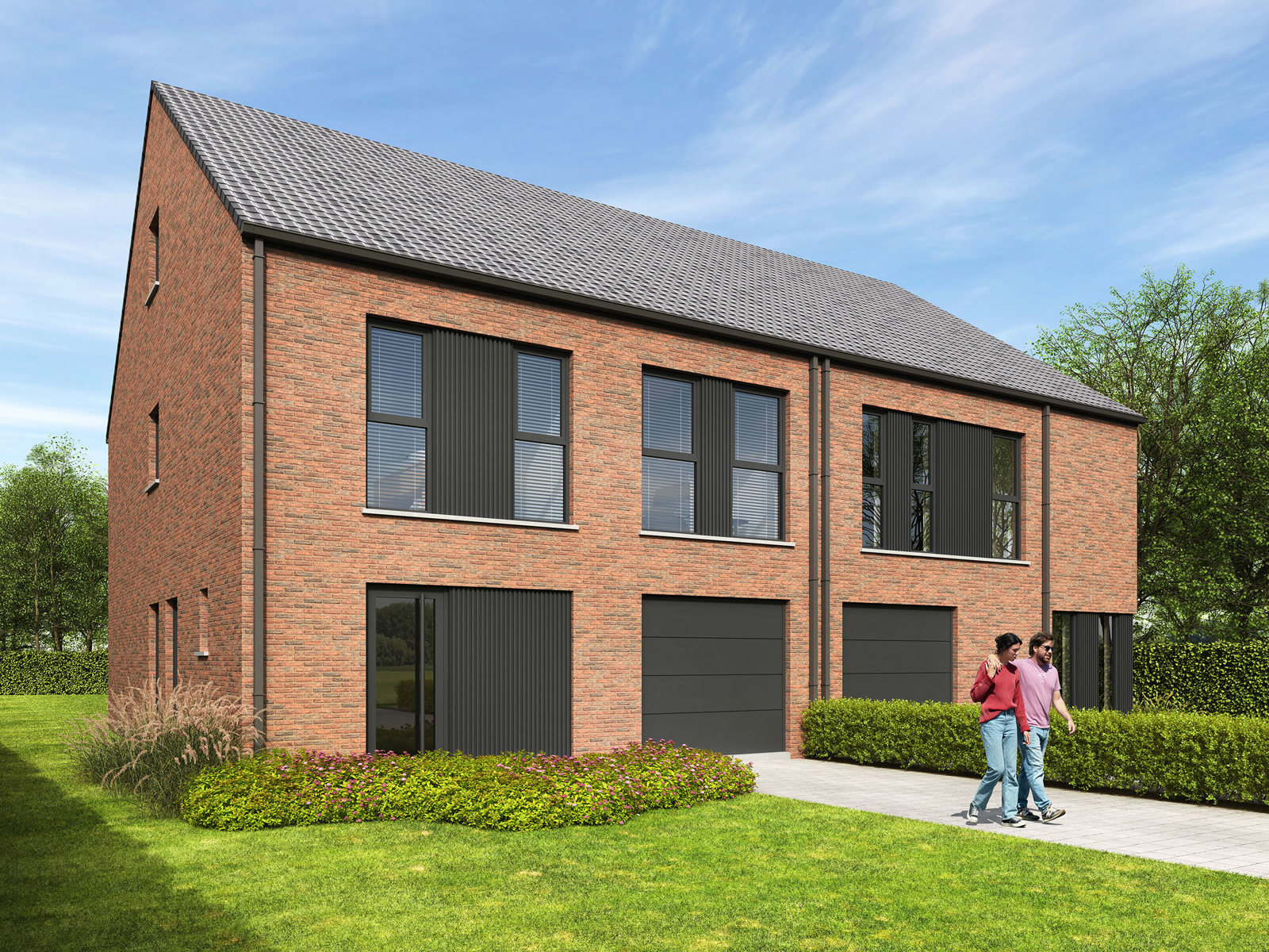 Nieuwbouwwoningen te koop te Stekene, Trompstraat - foto 1