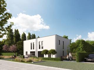 <div>
<div>
<p>Op zoek naar een<span> </span><strong>hedendaagse, energiezuinige woning op een rustige locatie</strong><span> </span>met vlotte verbindingen? Ontdek dit nieuwe woonproject aan de Collegelaan in Bornem, links van huisnummer 16. Hier worden<span> </span><strong>11 halfopen gezinswoningen</strong><span> </span>gerealiseerd in een nieuw aan te leggen, doodlopende straat — een aangename en kindvriendelijke woonomgeving waar rust en privacy centraal staan. De woningen beschikken over<span> </span><strong>3 slaapkamers</strong><span> </span>en zijn gelegen op percelen van ca.<span> </span><strong>278 tot 456 m²</strong>. Het project biedt verschillende architectuurstijlen, van<span> </span><strong>strak en modern met plat dak tot tijdloos met hellend dak</strong>. Elke woning wordt<span> </span><strong>volledig op maat en sleutel-op-de-deur</strong><span> </span>gerealiseerd. Binnen de geldende bouwvoorschriften bepaal je zelf de indeling, materialen en afwerking.<br />De woningen worden gebouwd met een<span> </span><strong>E-peil van maximaal 20<span> </span></strong>en zijn standaard uitgerust met een<span> </span><strong>lucht-waterwarmtepomp, vloerverwarming, zonnepanelen, hoogwaardige isolatie, driedubbele beglazing en ventilatiesysteem D</strong>. Het project bevindt zich in een<span> </span><strong>rustige, residentiële omgeving</strong>, op slechts<span> </span><strong>1,9 km van het centrum van Bornem</strong>, met tal van winkels, horecazaken en voorzieningen. Ook sport- en ontspanningsmogelijkheden zijn ruim aanwezig in de nabije omgeving. Het station ligt op ca. 2 km en de N16 op slechts 2,7 km, wat zorgt voor een vlotte bereikbaarheid. De vermelde prijzen zijn exclusief registratierechten op de grond en btw op de constructiewaarde. De afwerking gebeurt conform het lastenboek, inclusief volledig ingerichte keuken, badkamer en toiletten.</p>
<p><strong>Een nieuwe thuis, volledig afgestemd op jouw wensen, op een locatie waar het aangenaam wonen is.</strong></p>
</div>
</div>